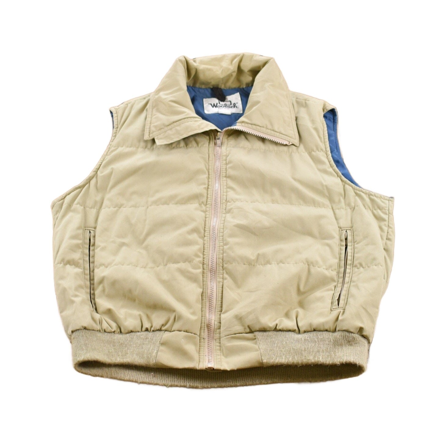 Vintage 1980s Woolrich Puffer Vest Men's Large from propervintagecanada