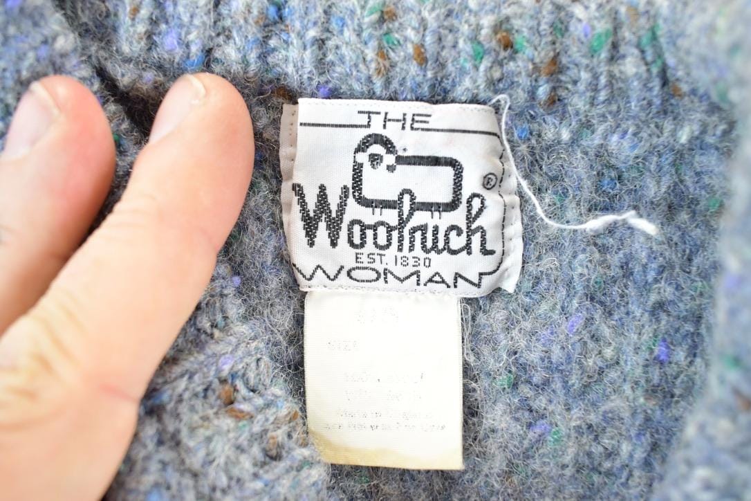 Vintage 1980s Woolrich Woman Knit Sweater Womens S from propervintagecanada