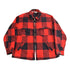 Vintage 1980s Woolrich Wool Buffalo Plaid Button Up Shacket Men&