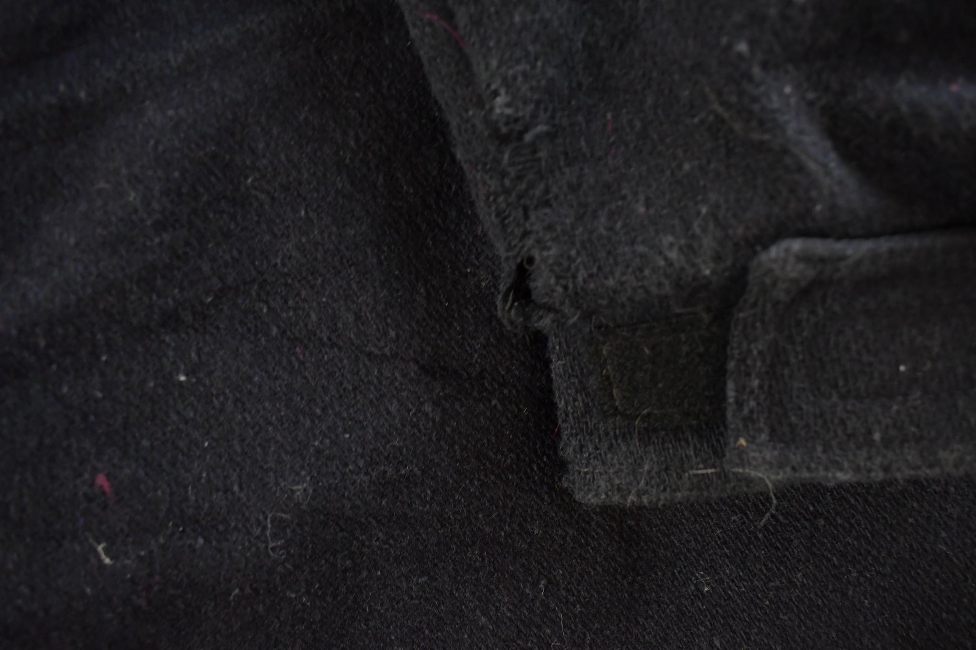 Vintage 1980s Woolrich Wool Hooded Jacket Men's Large from propervintagecanada