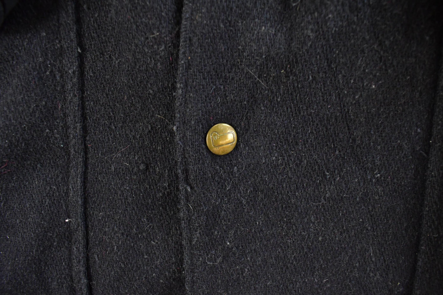 Vintage 1980s Woolrich Wool Hooded Jacket Men's Large from propervintagecanada