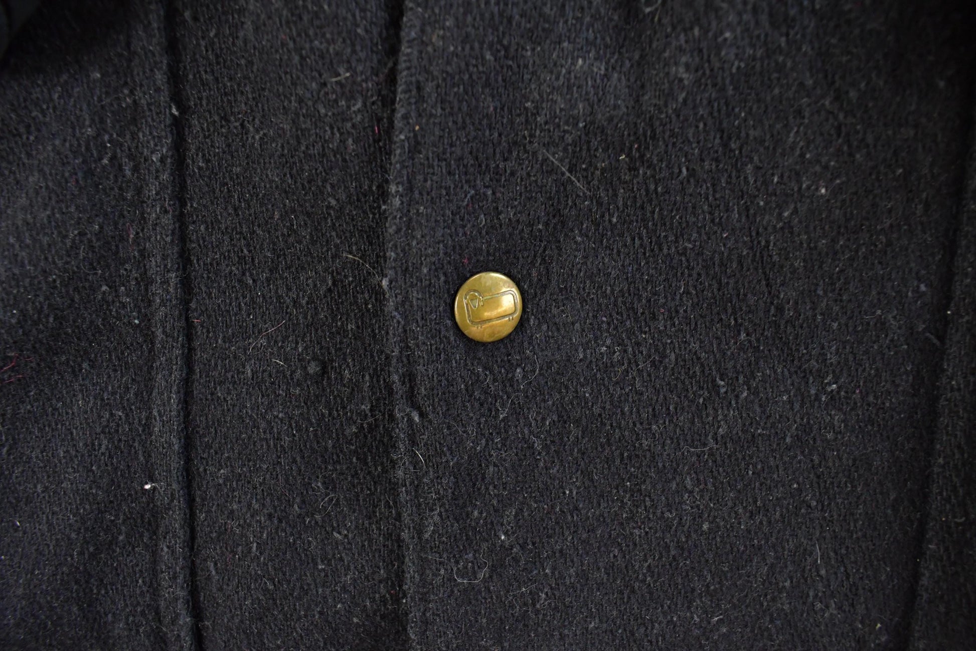 Vintage 1980s Woolrich Wool Hooded Jacket Men's Large from propervintagecanada