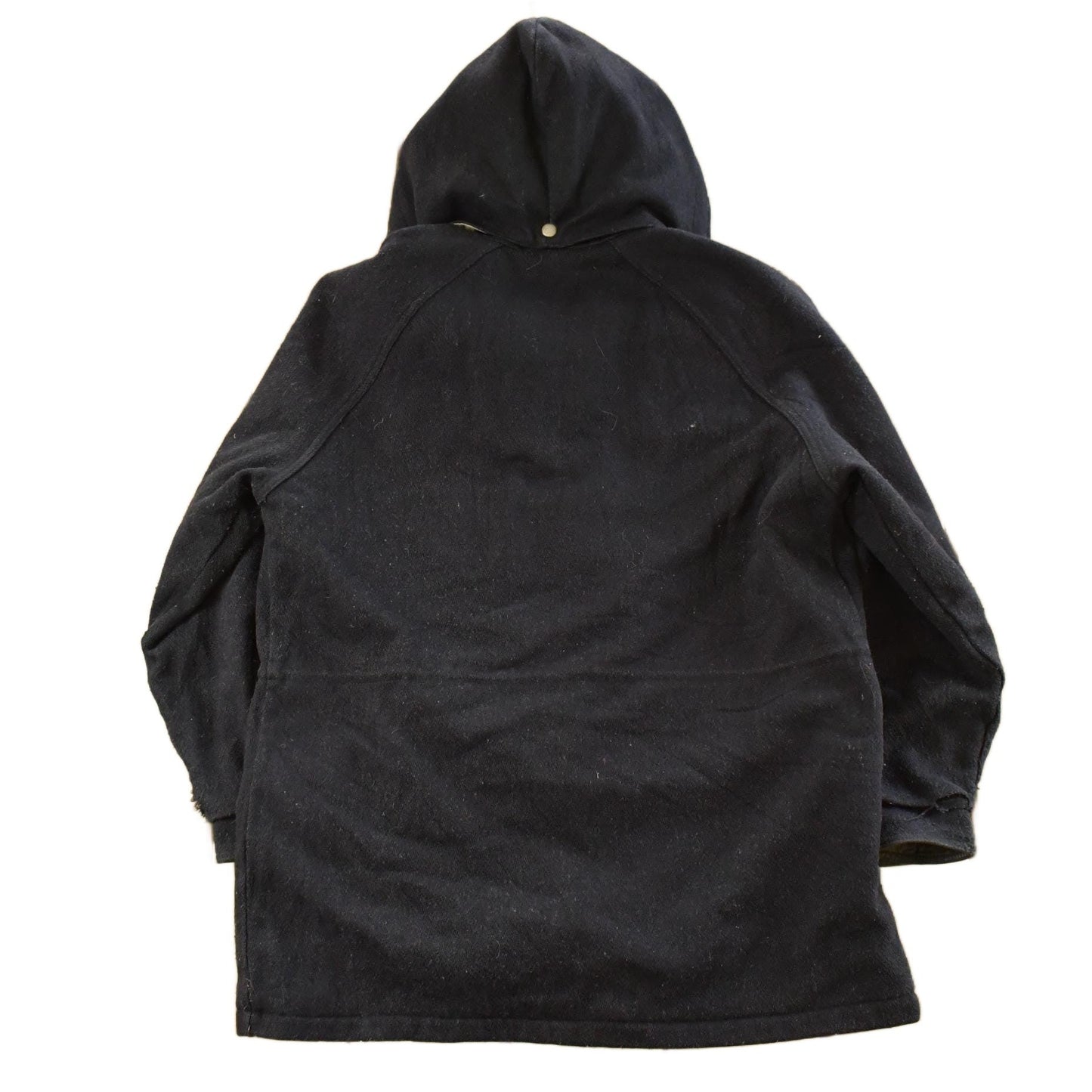 Vintage 1980s Woolrich Wool Hooded Jacket Men's Large from propervintagecanada
