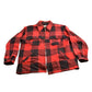Vintage 1980s Woolrich Wool Plaid Zip Up Shacket Men's XL from propervintagecanada