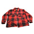 Vintage 1980s Woolrich Wool Plaid Zip Up Shacket Men&