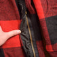 Vintage 1980s Woolrich Wool Plaid Zip Up Shacket Men's XL from propervintagecanada