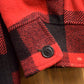 Vintage 1980s Woolrich Wool Plaid Zip Up Shacket Men's XL from propervintagecanada