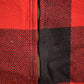 Vintage 1980s Woolrich Wool Plaid Zip Up Shacket Men's XL from propervintagecanada
