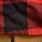 Vintage 1980s Woolrich Wool Plaid Zip Up Shacket Men's XL from propervintagecanada