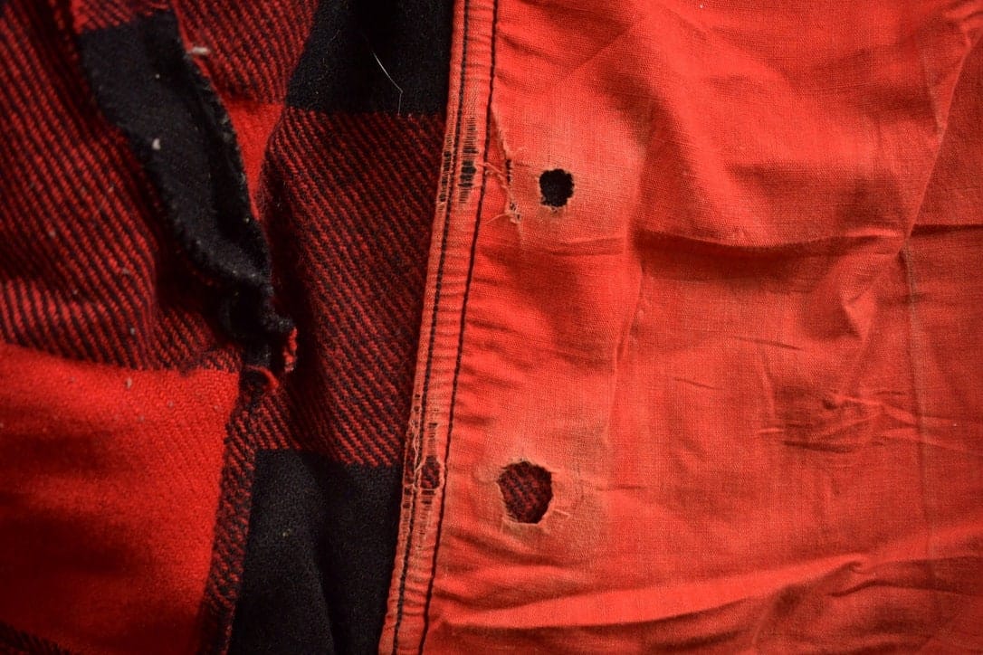 Vintage 1980s Woolrich Wool Plaid Zip Up Shacket Men's XL from propervintagecanada