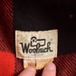 Vintage 1980s Woolrich Wool Plaid Zip Up Shacket Men's XL from propervintagecanada