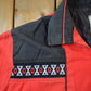 Vintage 1980s Workwear Bomber Jacket Aztec Print Men's XL from propervintagecanada