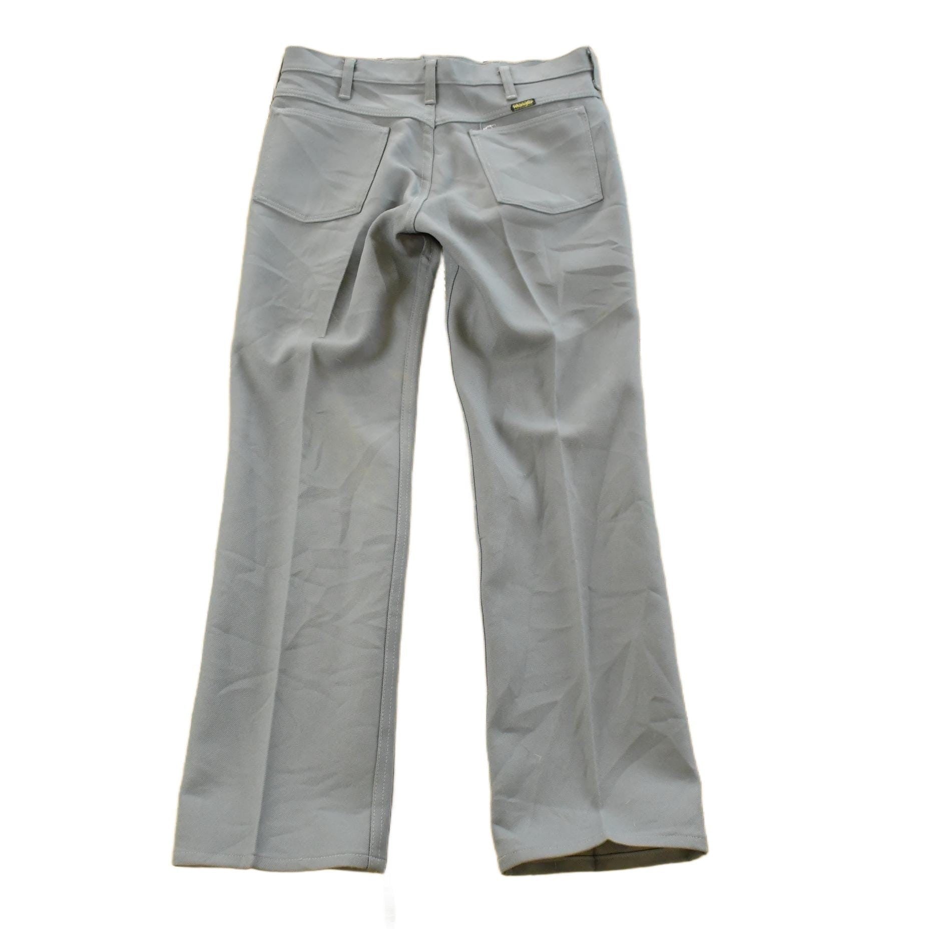 Vintage 1980s Wrangler Cowboy Wrancher Pants Men's 33 x 30 from propervintagecanada