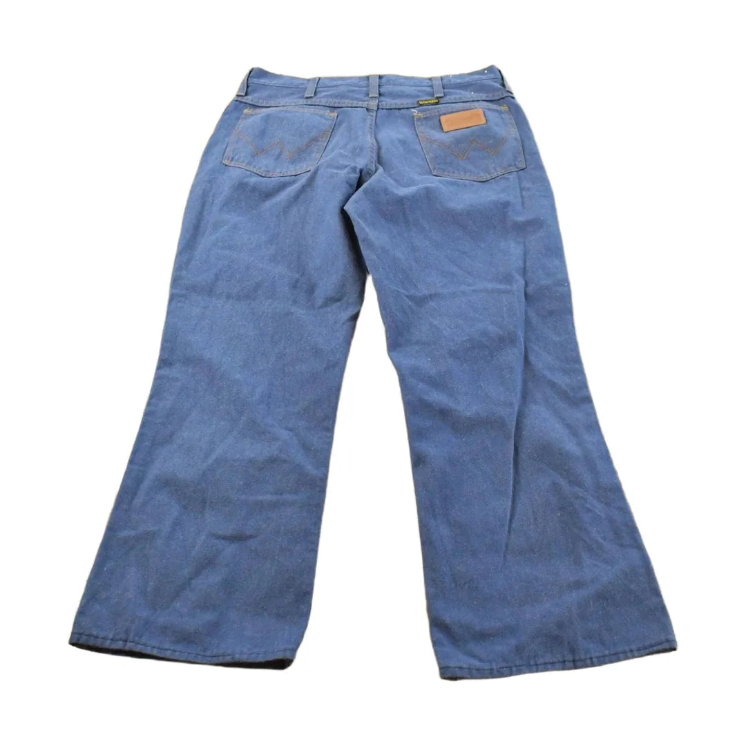 Vintage 1980s Wrangler Denim Blue Jeans Men's 31 x 27 from propervintagecanada