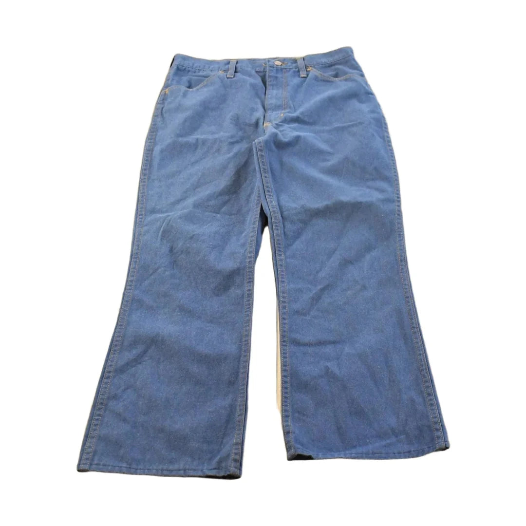Vintage 1980s Wrangler Denim Blue Jeans Men's 31 x 27 from propervintagecanada