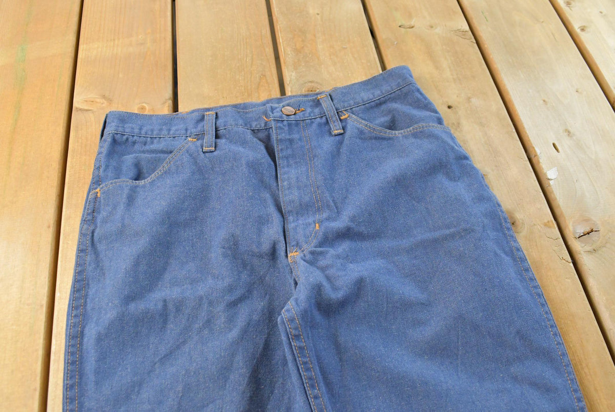 Vintage 1980s Wrangler Denim Blue Jeans Men's 31 x 27 from propervintagecanada