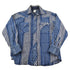 Vintage 1980s Wrangler Plaid Button Up Western Shirt Men&