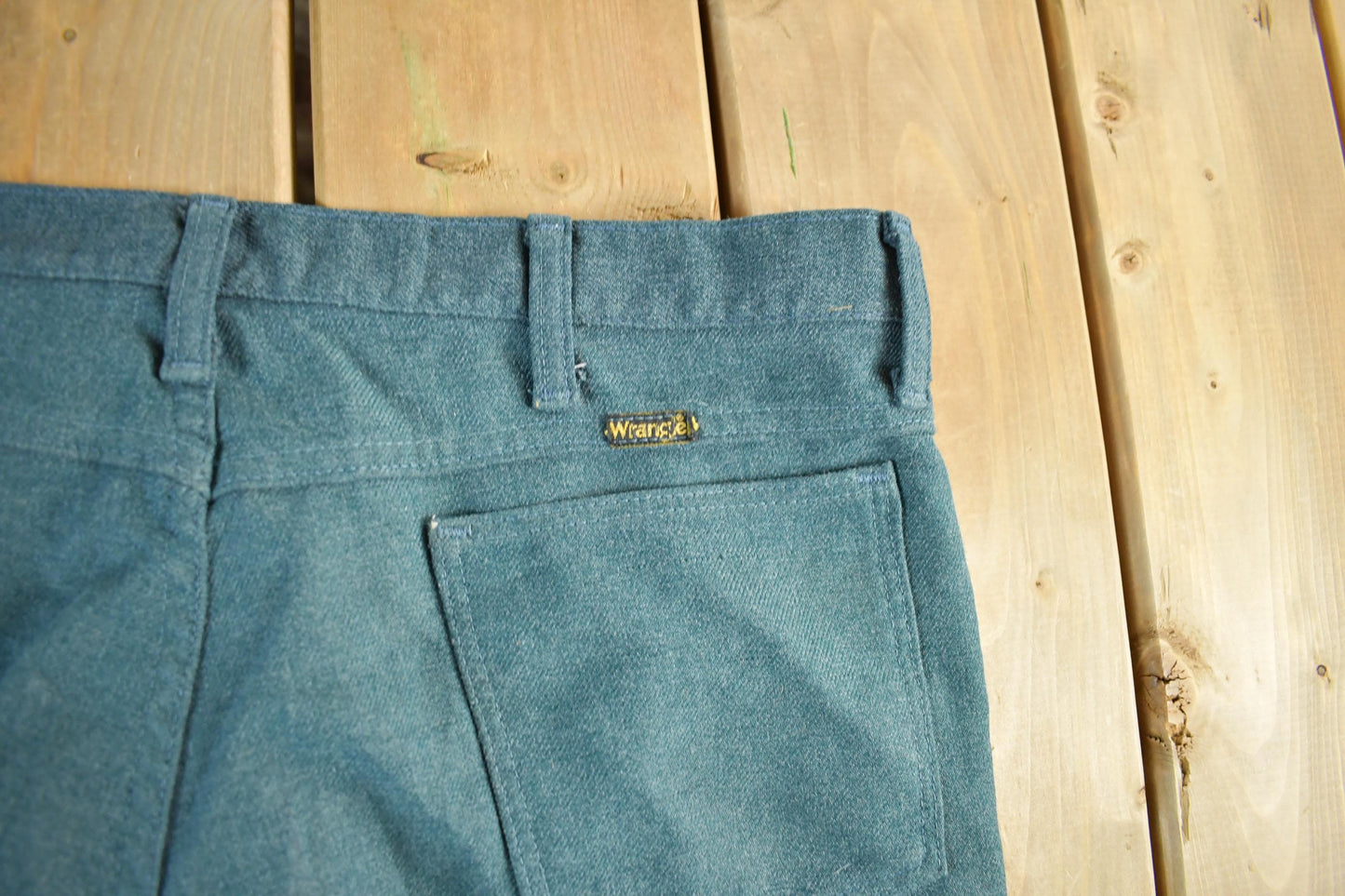 Vintage 1980s Wrangler Rancher Denim Jeans Men's 34 x 29 from propervintagecanada
