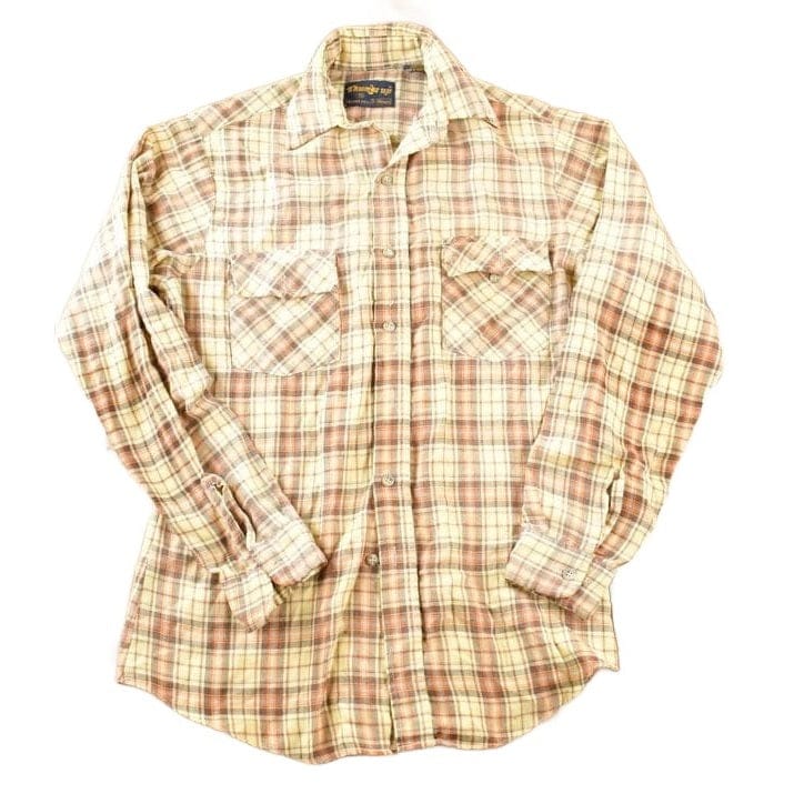 Vintage 1980s Wrangler Thumbs Up Western Button Up Shirt Men's S from propervintagecanada