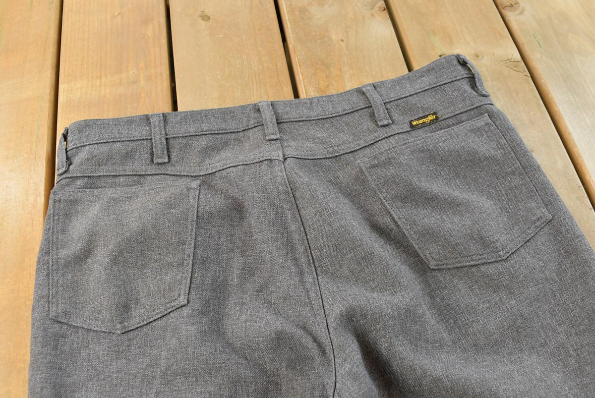 Vintage 1980s Wrangler Trousers Men's 36 x 31.5 from propervintagecanada