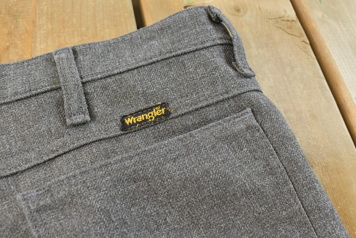 Vintage 1980s Wrangler Trousers Men's 36 x 31.5 from propervintagecanada