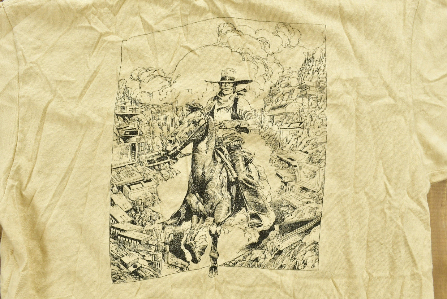 Vintage 1980s Wyle "I'm A Western Hero" T-Shirt Men's M from propervintagecanada
