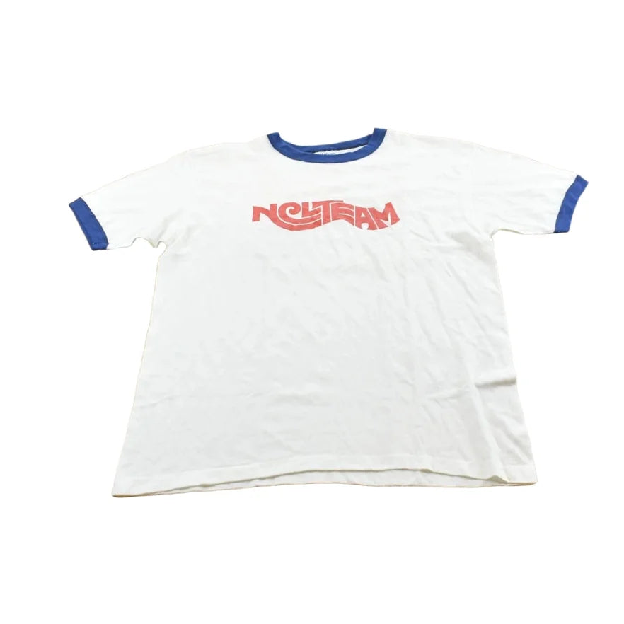 Vintage 1980s You Make It Happen Ringer T-Shirt Men's L from propervintagecanada