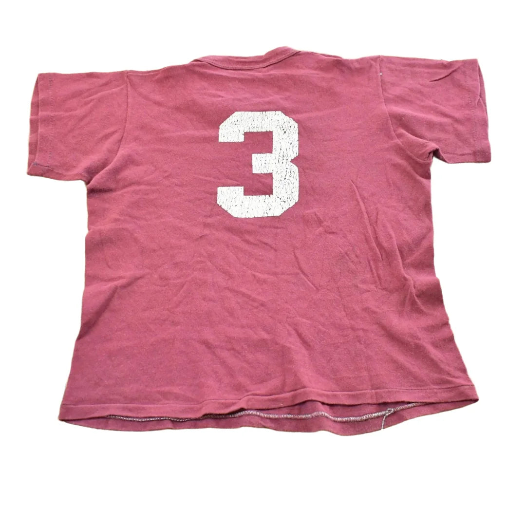 Vintage 1980s Youth Russell Athletic Gwyn Noir Baseball T-Shirt Youth S from propervintagecanada