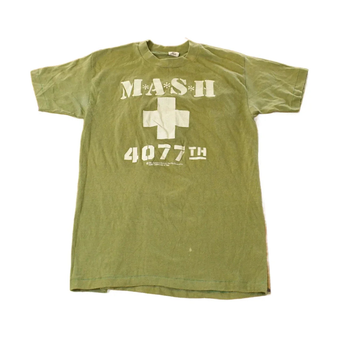 Vintage 1981 M*A*S*H 4077th TV Promo T-Shirt Men's Small from propervintagecanada