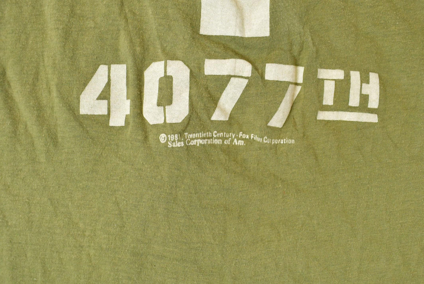 Vintage 1981 M*A*S*H 4077th TV Promo T-Shirt Men's Small / Vintage Movie Tee / Made In USA / Single Stitch / Rare Vintage from propervintagecanada