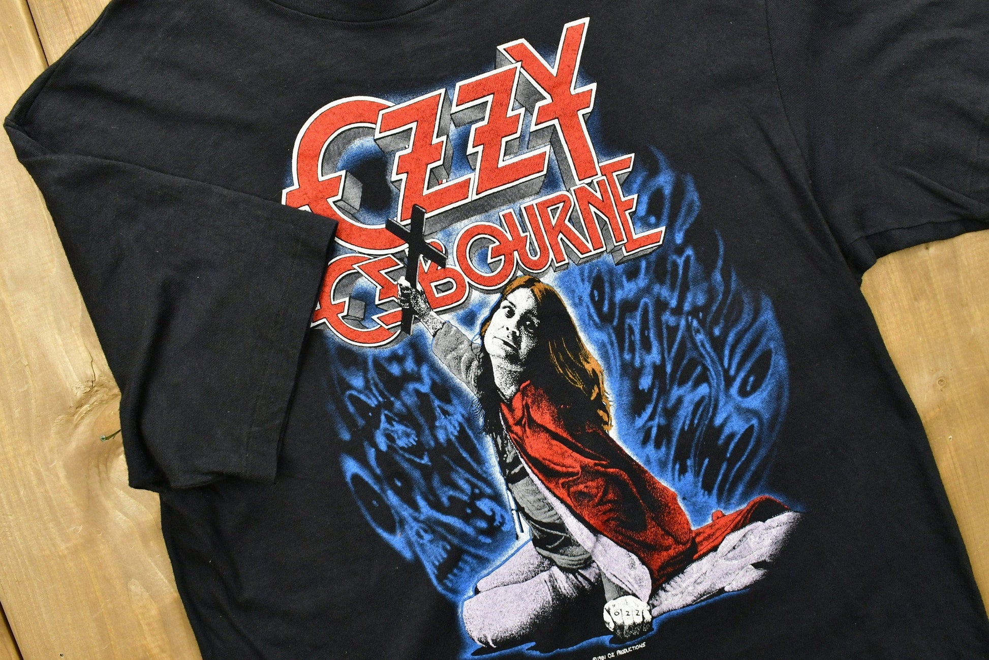 Vintage 1981 Ozzy Osbourne Band Graphic Men's Medium from propervintagecanada