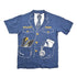 Vintage 1981 Pilot Uniform Graphic T Shirt Single Stitch Men&