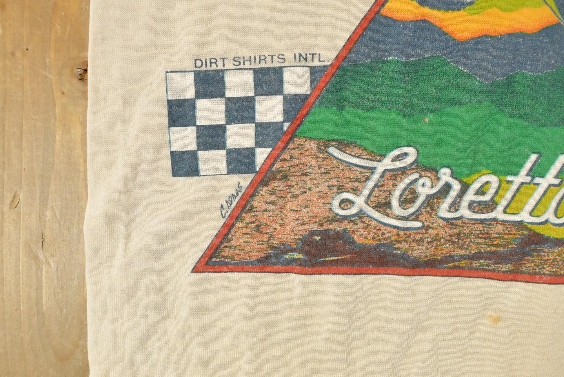 Vintage 1982 Kawasaki AMA Motocross Biker Racing Graphic T-Shirt Men's Medium / Streetwear / Graphic Tee / Single Stitch / Made In USA from propervintagecanada