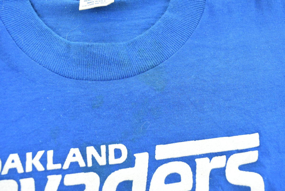 Vintage 1982 Logo 7 USFL Oakland Invaders Football T-Shirt Men M Men's Medium from propervintagecanada