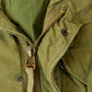 Vintage 1982 OG-107 Military Cold Weather Field Jacket Mens Small / Button Up Jacket / Sateen / Distressed / 80s Army Green from propervintagecanada
