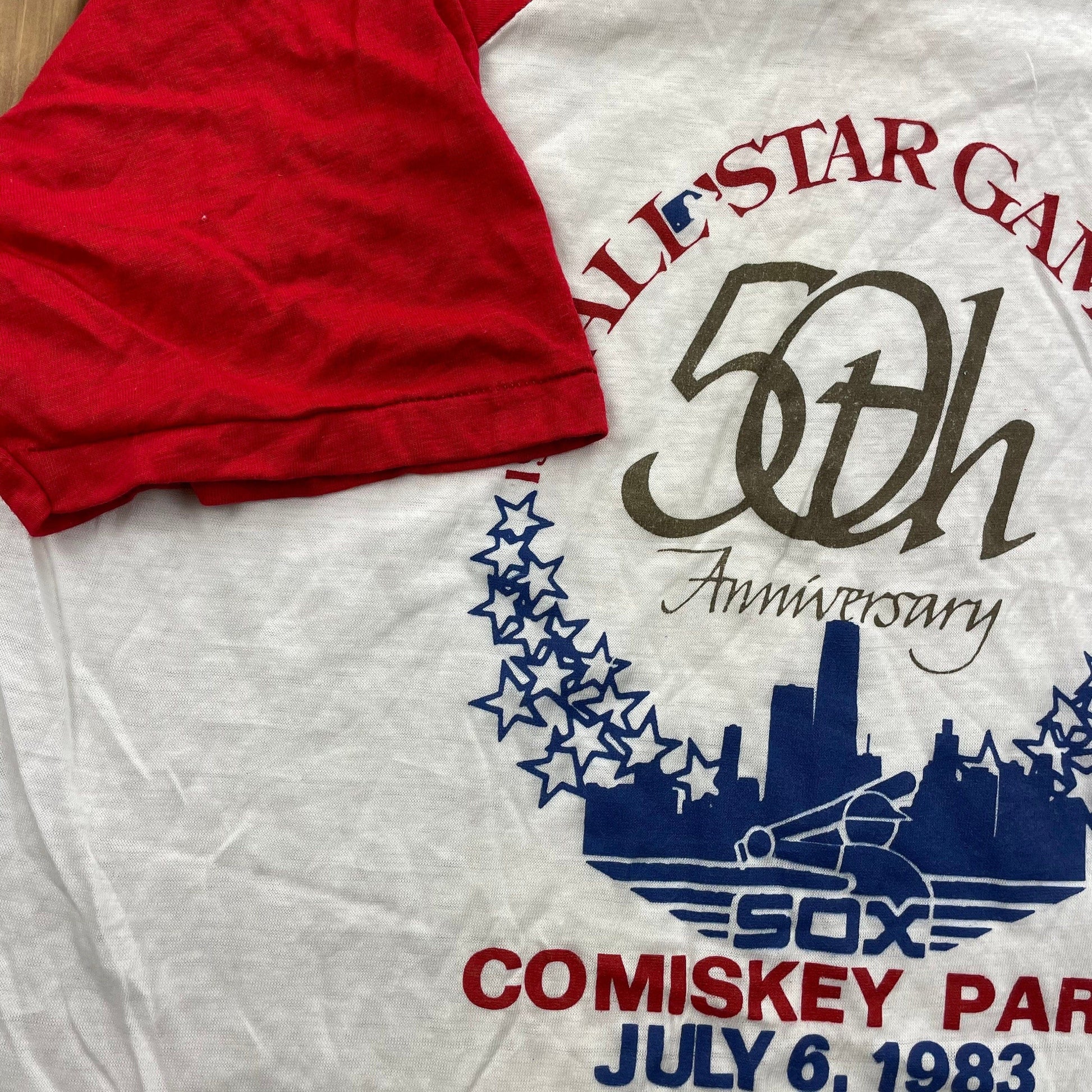 Vintage 1983 All Star Game Boston Red Sox T-Shirt Men's Large from propervintagecanada