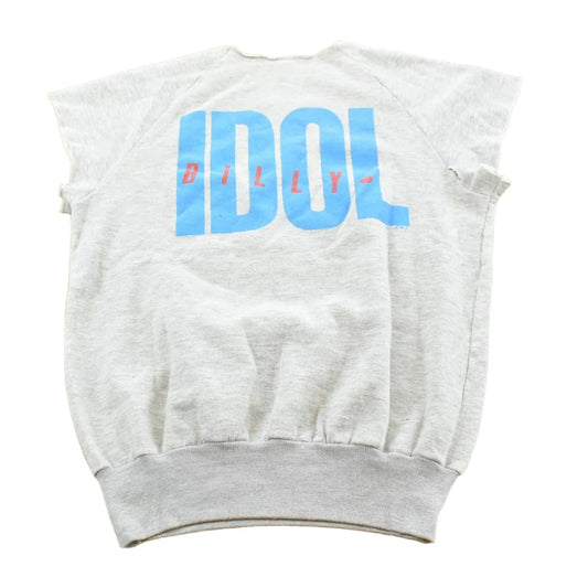 Vintage 1983 Bily Idol Rebel Yell Short Sleeve Sweatshirt Men's M from propervintagecanada