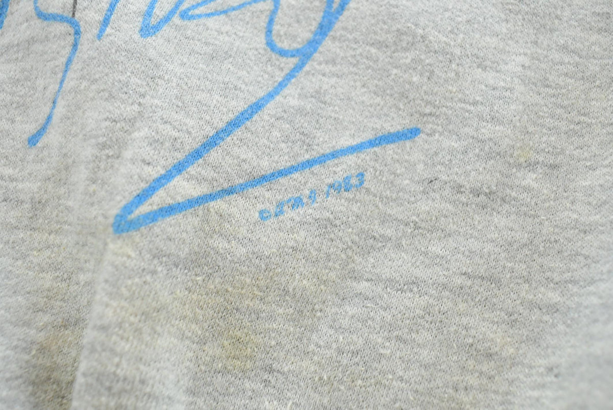 Vintage 1983 Bily Idol Rebel Yell Short Sleeve Sweatshirt Men's M from propervintagecanada
