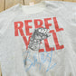 Vintage 1983 Bily Idol Rebel Yell Short Sleeve Sweatshirt Men's M from propervintagecanada