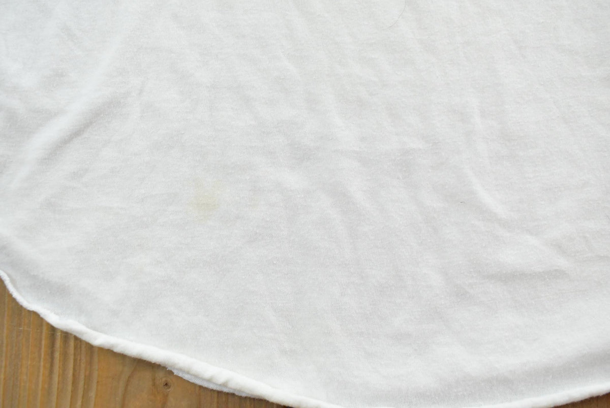 Vintage 1983 Minnesota Cold Weather Jumper Cables Guidon Raglan T-Shirt Mens S from propervintagecanada