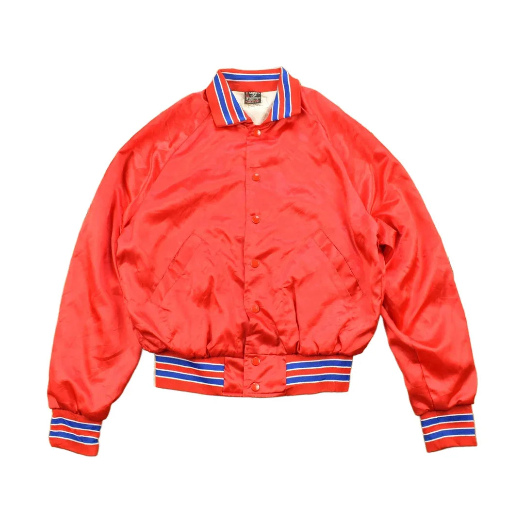 Vintage 1983 Scarface Movie Satin Promo Jacket Al Pacino MCA Home Video from propervintagecanada