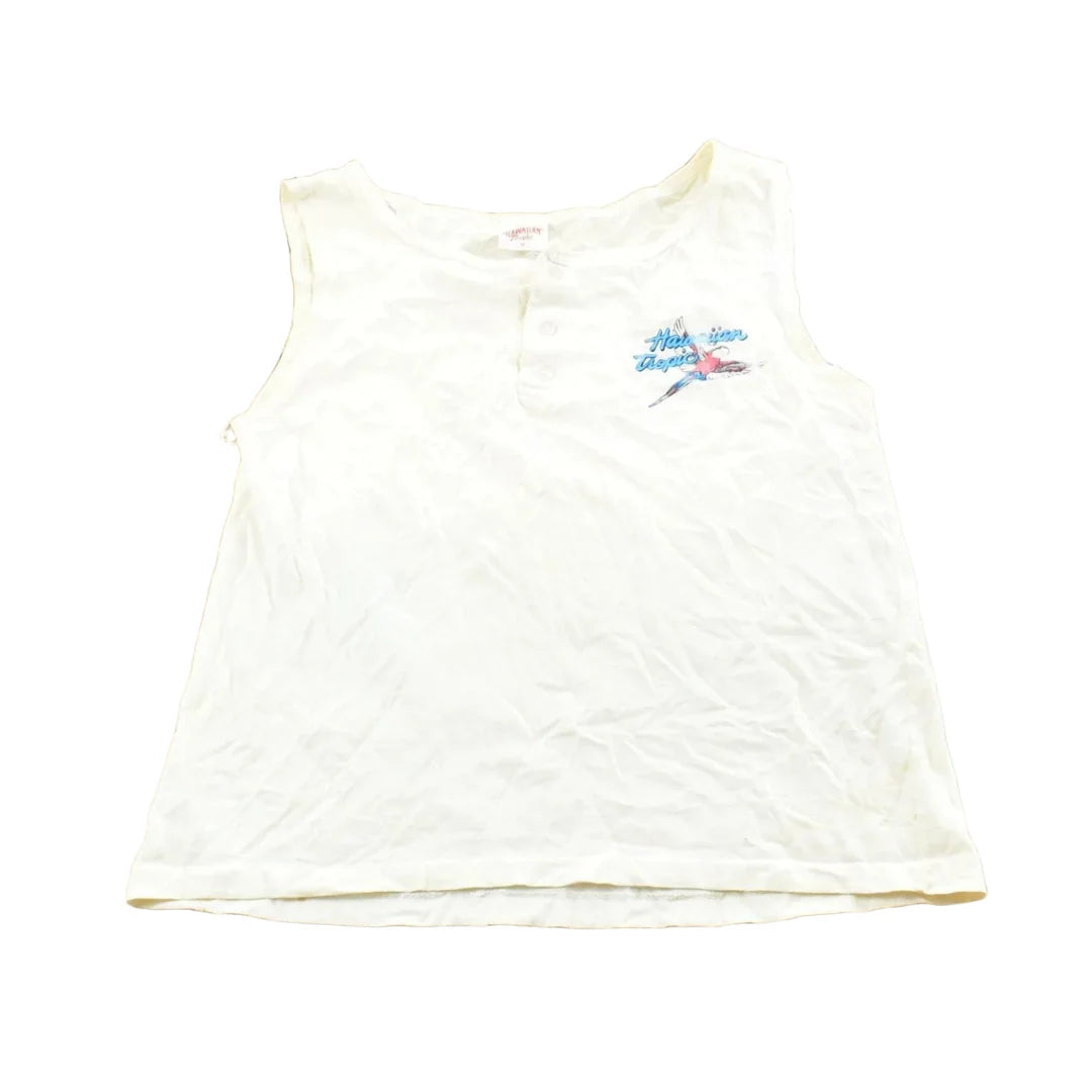 Vintage 1984 Hawaiian Tropic Surfing Tank Top T-Shirt Mens XS from propervintagecanada