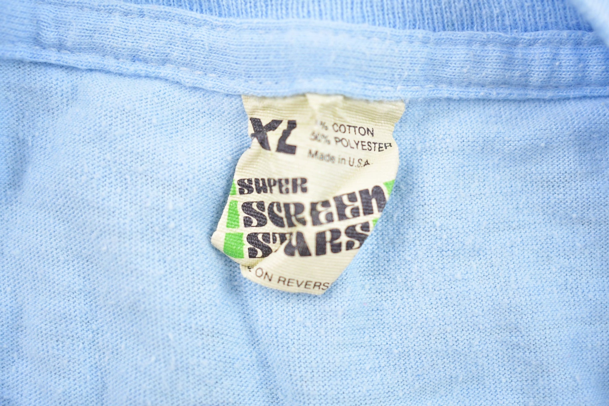 Vintage 1984 KS94 Fm Radio Station Graphic Screen Stars T Shirt Men's Large from propervintagecanada
