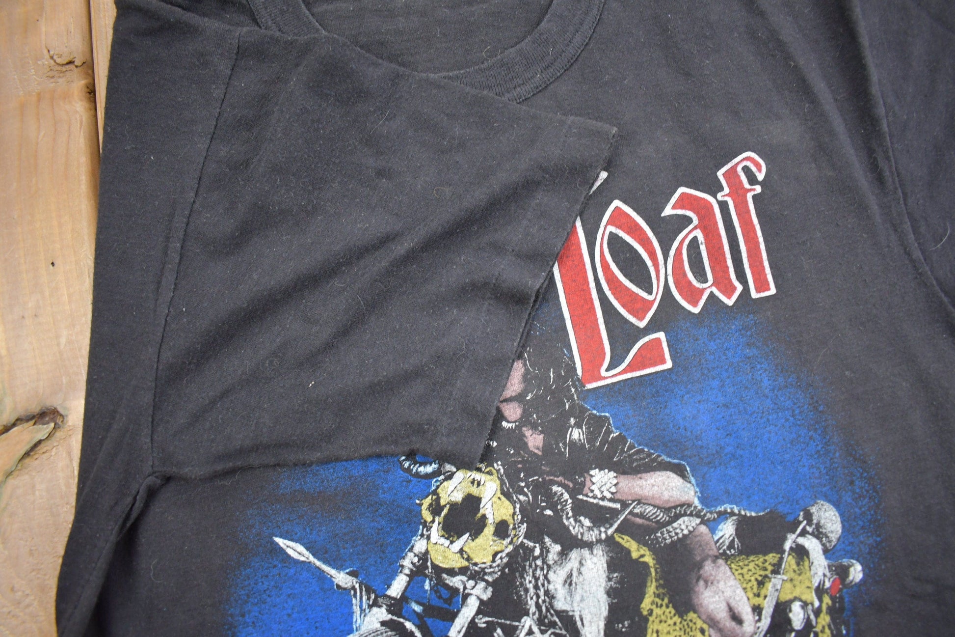 Vintage 1984 Meatloaf Bad Attitude T-Shirt Men's Small from propervintagecanada