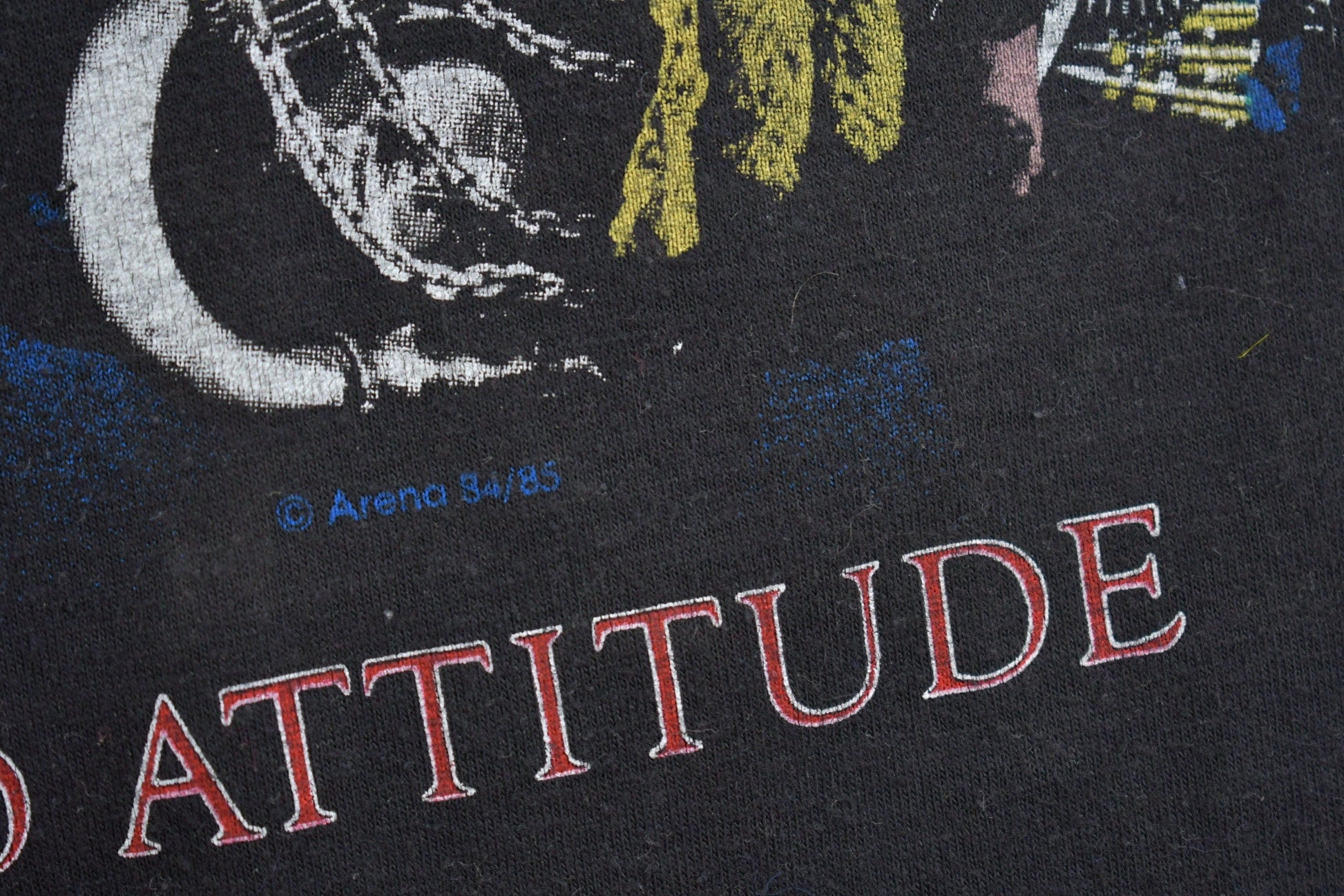 Vintage 1984 Meatloaf Bad Attitude T-Shirt Men's Small from propervintagecanada