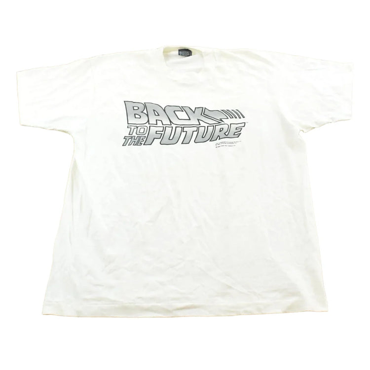 Vintage 1985 Back to the Future Movie Graphic T Shirt Mens L from propervintagecanada