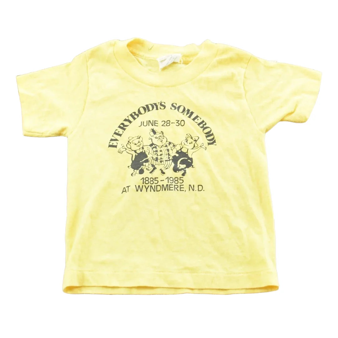 Vintage 1985 Everybody's Somebody Souvenir T-Shirt Youth 2T from propervintagecanada
