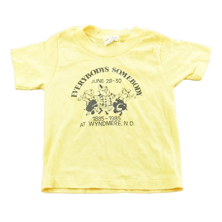 Vintage 1985 Everybody's Somebody Souvenir T-Shirt Youth 2T from propervintagecanada