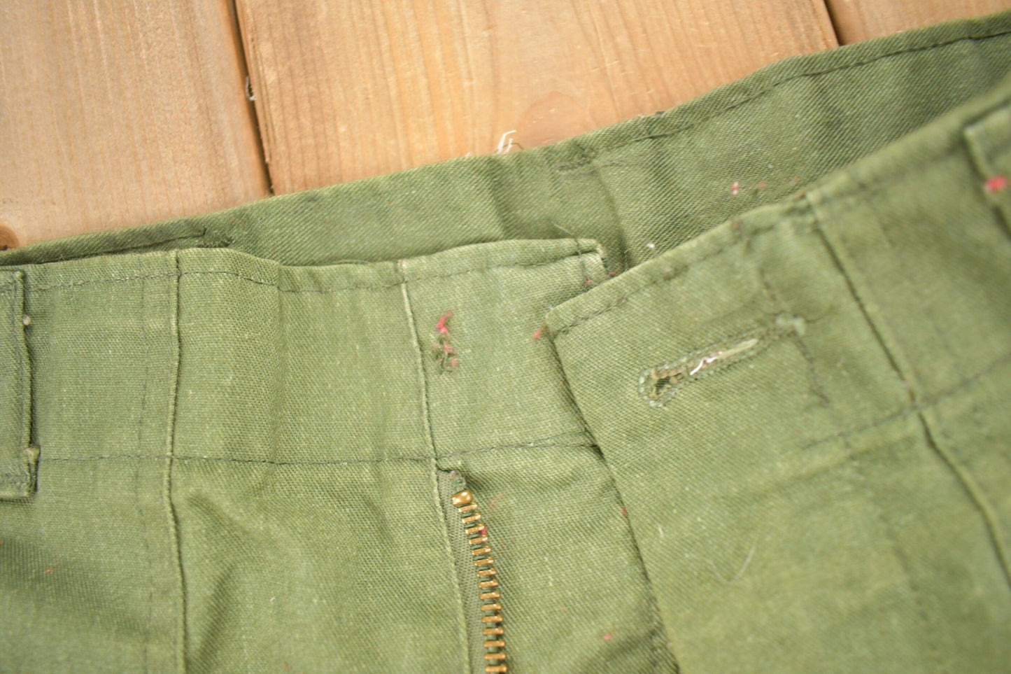 Vintage 1985 Military OG 507 Army Pants Size 32 x 28 from propervintagecanada