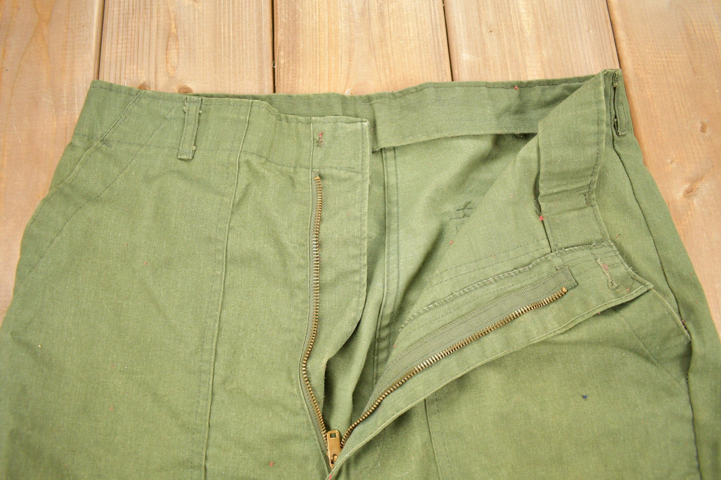 Vintage 1985 Military OG 507 Army Pants Size 32 x 28 from propervintagecanada